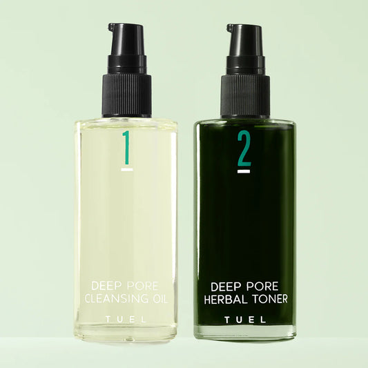 Detox Deep Pore Cleansing Duo - Acne Cleanser & Toner